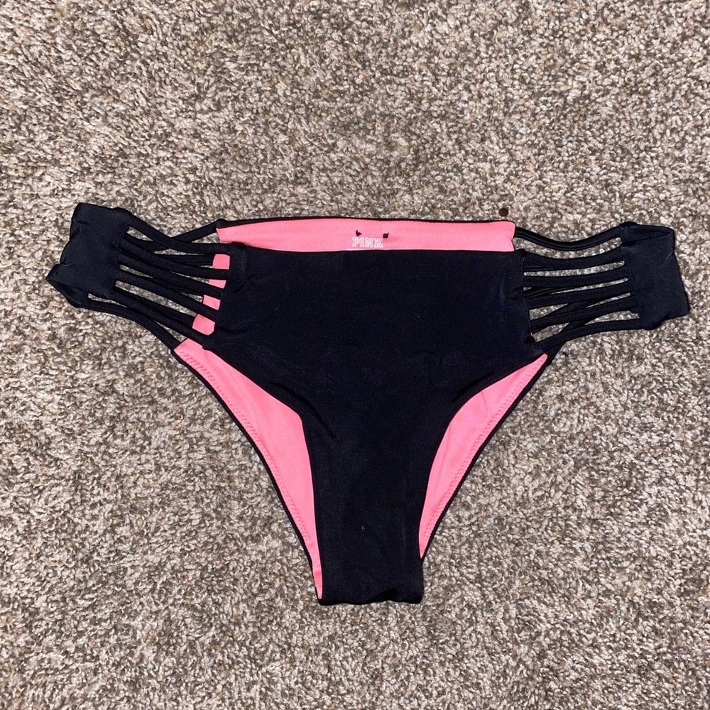 Black Cheaky Bathing Suit Bottom